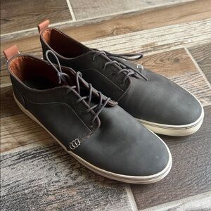 Goodfellow & Co Brown Lace-Up Casual Sneakers with White Sole
